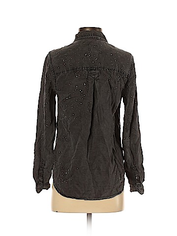 American Eagle Outfitters Long Sleeve Button-Down Shirt (view 2)