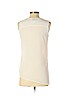 H&M 100% Polyester White Sleeveless Blouse Size 4 - photo 2