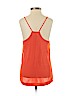 H&M 100% Polyester Orange Sleeveless Blouse Size 2 - photo 2