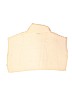 Gap Kids Solid Ivory Poncho Size 8 - photo 2