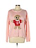 Rewind 100% Acrylic Pink Pullover Sweater Size L - photo 1