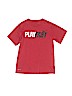 Nike 100% Polyester Graphic Burgundy Active T-Shirt Size S (youth) - photo 1