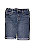 Crazy 8 Solid Blue Denim Shorts Size 8 - photo 1
