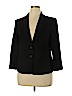 Jones New York Collection 100% Polyester Black Blazer Size 14 - photo 1