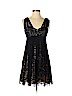 BCBGMAXAZRIA 100% Polyester Black Cocktail Dress Size 4 - photo 1