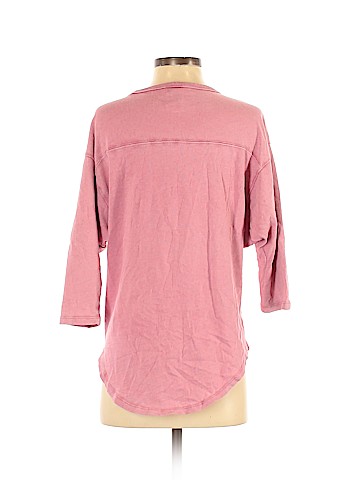 Victoria's Secret Pink 3/4 Sleeve T-Shirt (view 2)