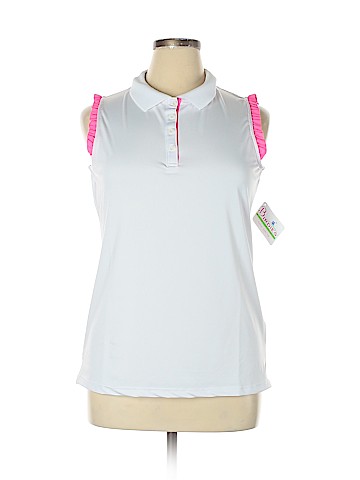 Birdies and Bows Sleeveless Polo (view 1)