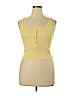Wild Fable Yellow Sleeveless Henley Size XL - photo 1