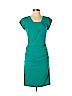 BCBGMAXAZRIA Teal Casual Dress Size 4 - photo 1