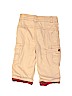 Old Navy 100% Cotton Solid Tan Cargo Pants Size 6-12 mo - photo 2