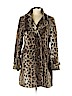 Karen Millen Tan Faux Fur Jacket Size 10 - photo 1