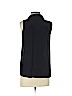 Club Monaco 100% Silk Black Sleeveless Silk Top Size XS - photo 2