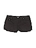 H&M Black Denim Shorts Size 8 - photo 1
