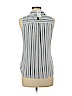 Banana Republic Factory Store 100% Polyester White Sleeveless Blouse Size S (petite) - photo 2