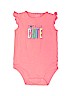 Carter's 100% Cotton Pink Short Sleeve Onesie 18-24 MO / 24 MO - photo 1