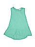 Cat & Jack 100% Cotton Green Sleeveless Blouse Size 14 - 16 - photo 1