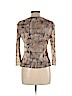Victor Carlini 100% Nylon Tan Long Sleeve Top Size L (petite) - photo 2
