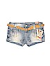 Wallflower Blue Denim Shorts Size 3 - photo 1