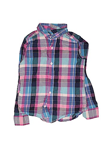 The Children's Place Long Sleeve Button-Down Shirt (view 1)
