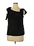 Who What Wear Black Short Sleeve Top Size XL - photo 1