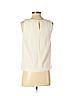 Ann Taylor LOFT Ivory Sleeveless Top Size S (petite) - photo 2