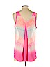 Candie's 100% Polyester Pink Sleeveless Blouse Size M - photo 2
