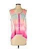 Candie's 100% Polyester Pink Sleeveless Blouse Size M - photo 1