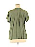 Old Navy 100% Viscose Green Short Sleeve Blouse Size XL - photo 2