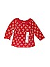 Jumping Beans 100% Cotton Print Red Long Sleeve Top 6-9 MO / 9 MO - photo 1