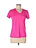 Nike 100% Polyester Pink Active T-Shirt Size M - photo 1