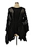 Ashley Stewart 100% Acrylic Black Poncho One size - photo 2
