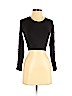 Michi Black Long Sleeve Top Size S - photo 1