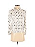Forever 21 Ivory Long Sleeve Blouse Size S - photo 1