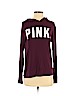 Victoria's Secret Pink Burgundy Pullover Hoodie Size XS - photo 1