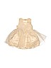 Zenzi 100% Polyester Tan Special Occasion Dress 12-18 MO / 18 MO - photo 2