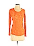 Mudd Orange Long Sleeve T-Shirt Size S - photo 1