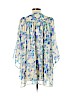 Forever 21 100% Polyester Blue Kimono Size L - photo 2