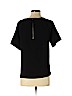 Forever 21 100% Polyester Black Short Sleeve Blouse Size XS - photo 2