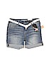 Mudd Girls Blue Denim Shorts Size 12 - photo 1