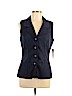 La Belle 100% Polyester Blue Tuxedo Vest Size 11 - photo 1