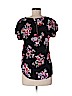 Pink Republic 100% Rayon Black Short Sleeve Blouse Size M - photo 2