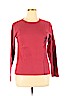 Green 3 Apparel 100% Organic Cotton Red Long Sleeve Top Size XL - photo 1