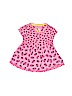 TU 100% Cotton Print Pink Dress Size 12-18 mo - photo 1