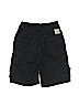 Cargo Pants Solid Black Cargo Shorts Size 3T - photo 2