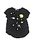 Gap Kids 100% Cotton Black Short Sleeve T-Shirt Size 6 - 7 - photo 1