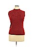 Investments Red Sleeveless Top Size XL - photo 1