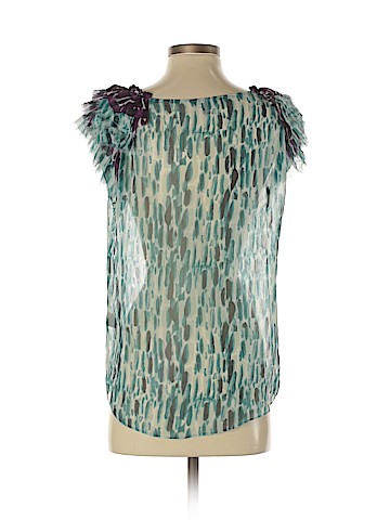 Suno Short Sleeve Silk Top (view 2)