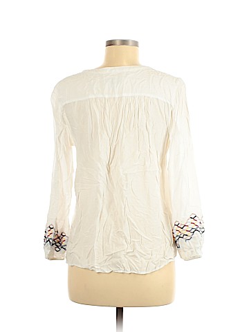 Ann Taylor LOFT Outlet 3/4 Sleeve Blouse (view 2)