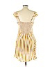 Love, Fire 100% Rayon Yellow Casual Dress Size L - photo 2