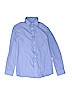 Cat & Jack Blue Long Sleeve Button-Down Shirt Size 12 - 14 - photo 1